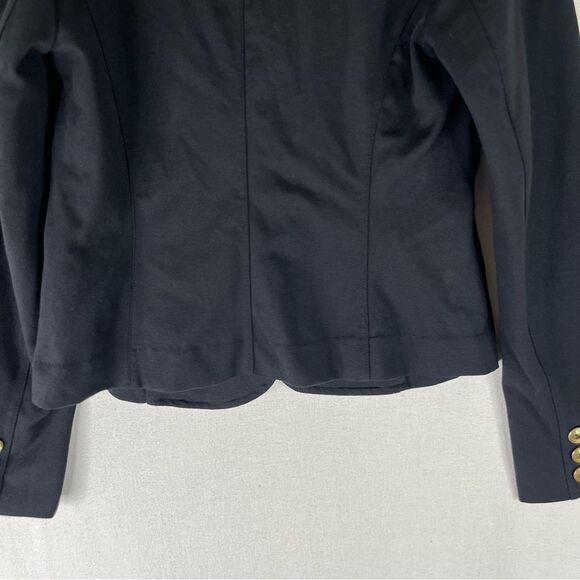 Cato Blazer Women’s Black Notched Lapel One Button Business Casual Jacket Small - Picture 7 of 10